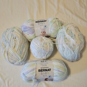 Lot 2.5 lb Bernat Baby Sport #3 DK Yarn "BABY BABY OMBRE" #44306 861 yd/skein